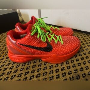 Kobe 6 Reverse Grinch size 10